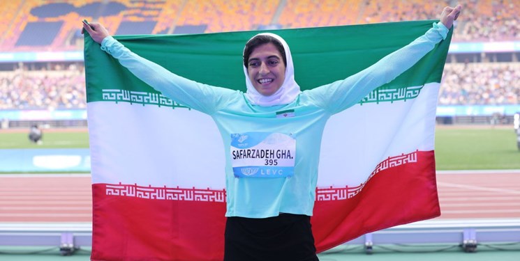 بانوی دونده اصفهانی تیم ملی مدال طلای دو ۲۰۰ متر بازیهای پاراآسیایی هانگژو را کسب کرد.