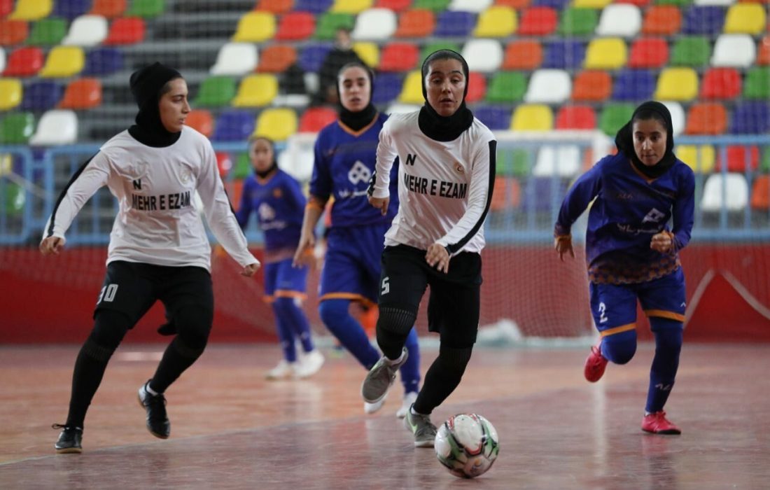 ۲ بانوی مازندرانی در اردوی تیم ملی فوتسال