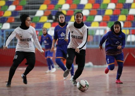 ۲ بانوی مازندرانی در اردوی تیم ملی فوتسال