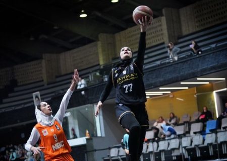 لیگ برتر بسکتبال بانوان| گروه بهمن برنده بازی اول فینال