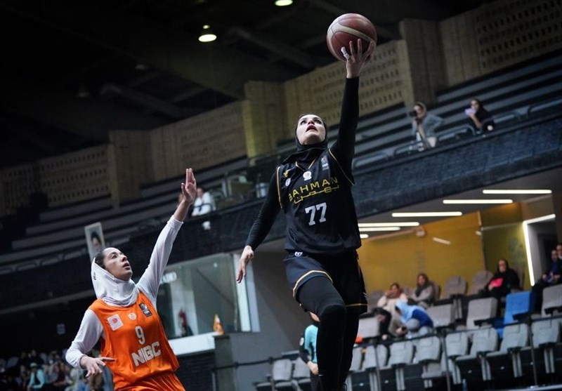 لیگ برتر بسکتبال بانوان| گروه بهمن برنده بازی اول فینال