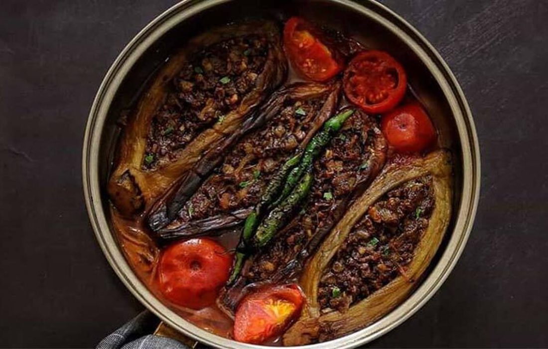 طرز تهیه “بادمجان کباب” گیلانی؛ ساده و خوشمزه